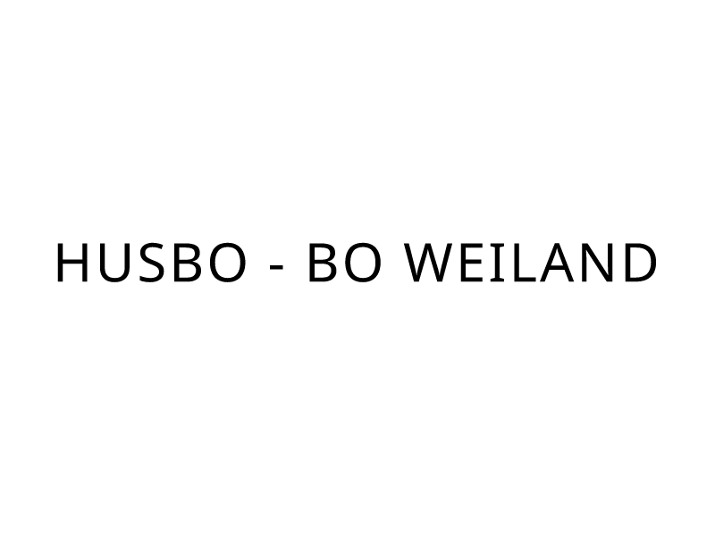 husbo v/Bo Weiland logo